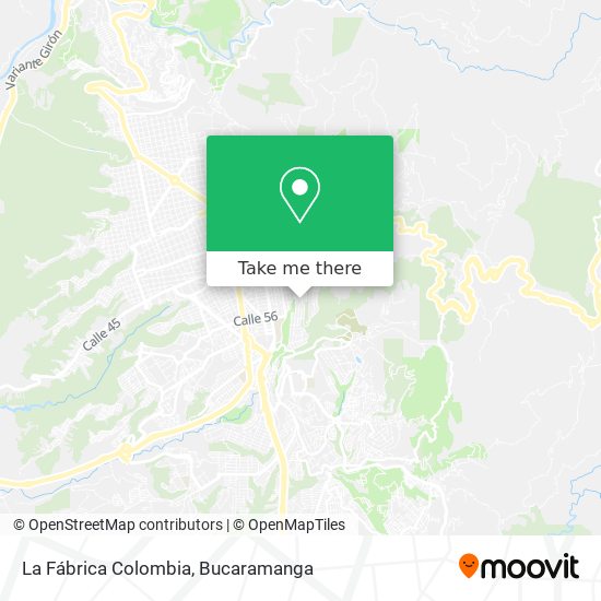La Fábrica Colombia map