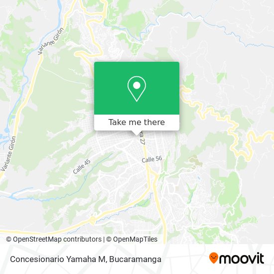 Mapa de Concesionario Yamaha M