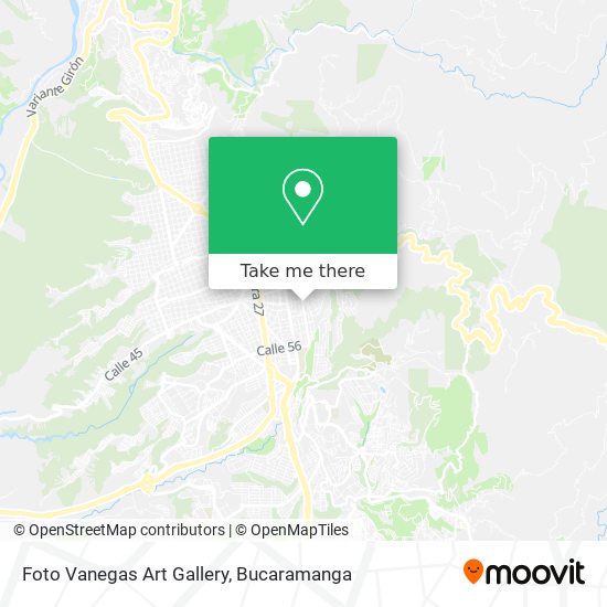 Foto Vanegas Art Gallery map