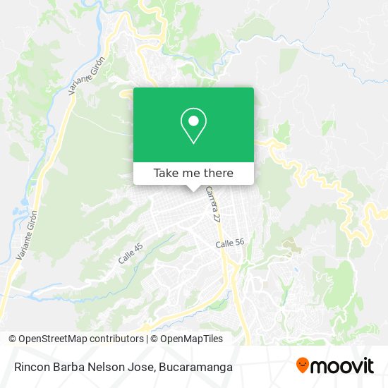 Rincon Barba Nelson Jose map