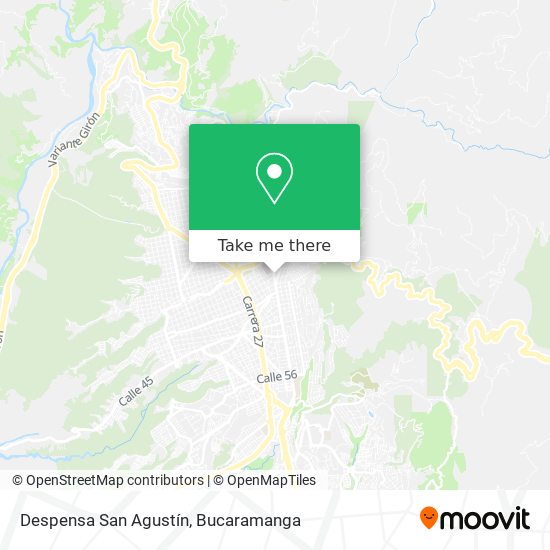 Mapa de Despensa San Agustín