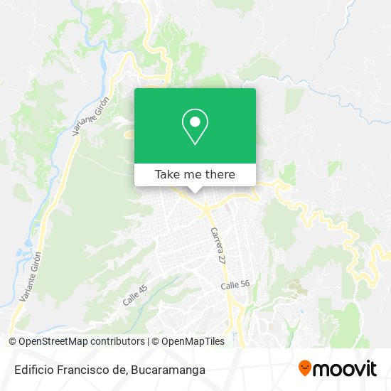 Edificio Francisco de map