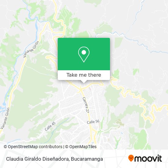 Mapa de Claudia Giraldo Diseñadora