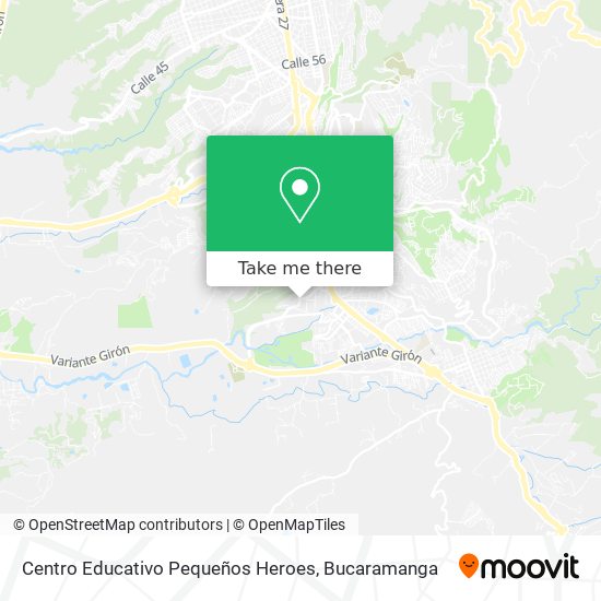Centro Educativo Pequeños Heroes map