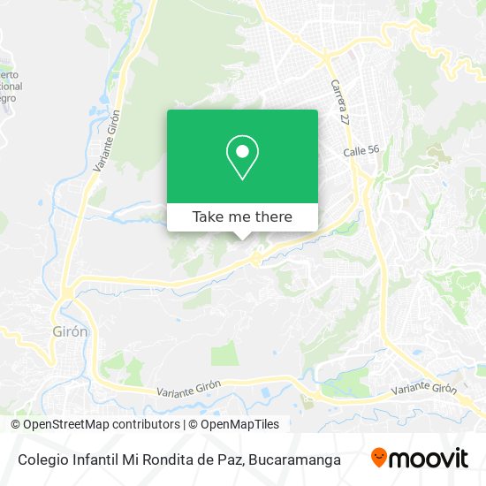 Colegio Infantil Mi Rondita de Paz map
