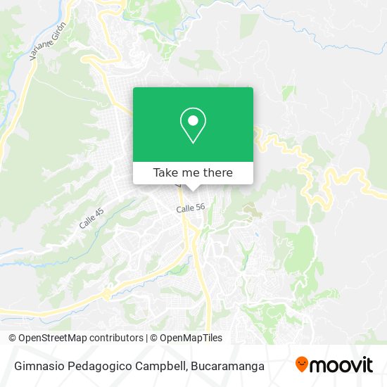 Gimnasio Pedagogico Campbell map