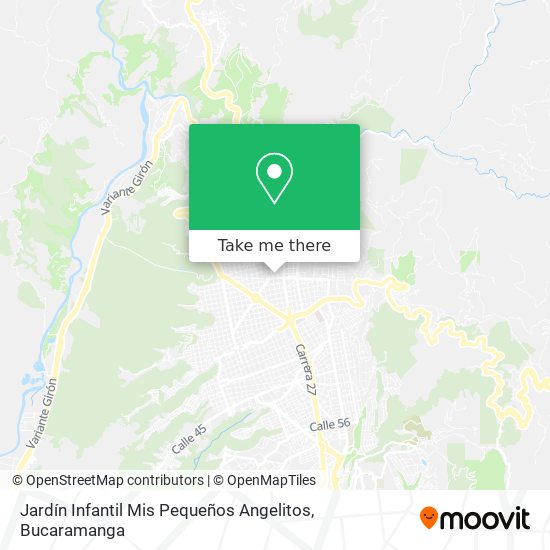 Jardín Infantil Mis Pequeños Angelitos map