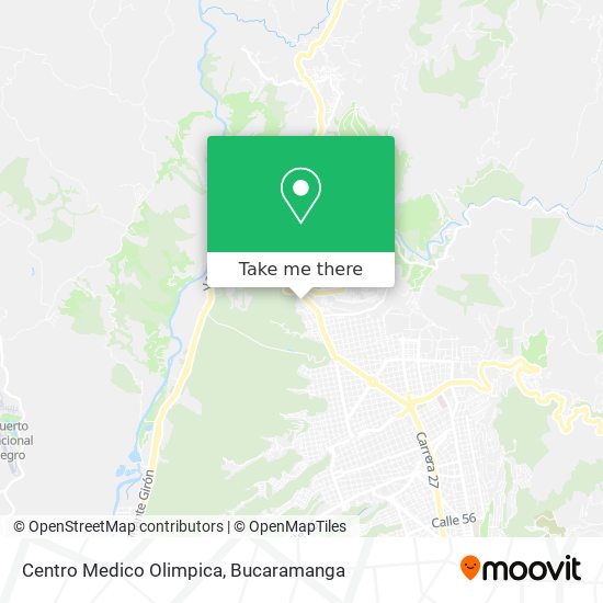 Centro Medico Olimpica map