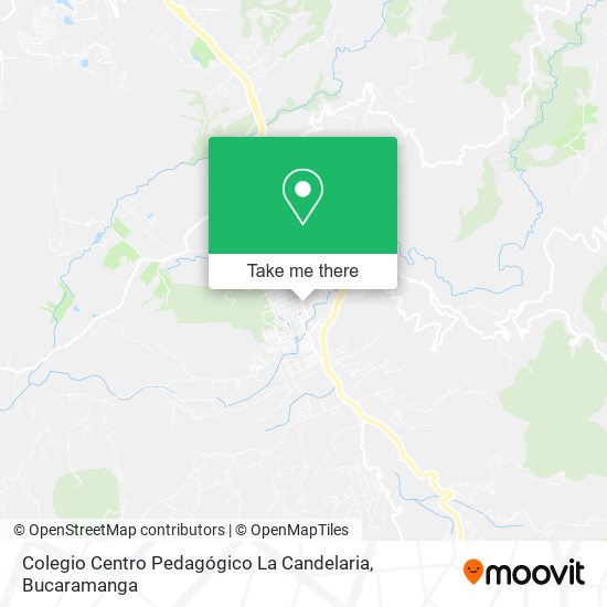 Mapa de Colegio Centro Pedagógico La Candelaria