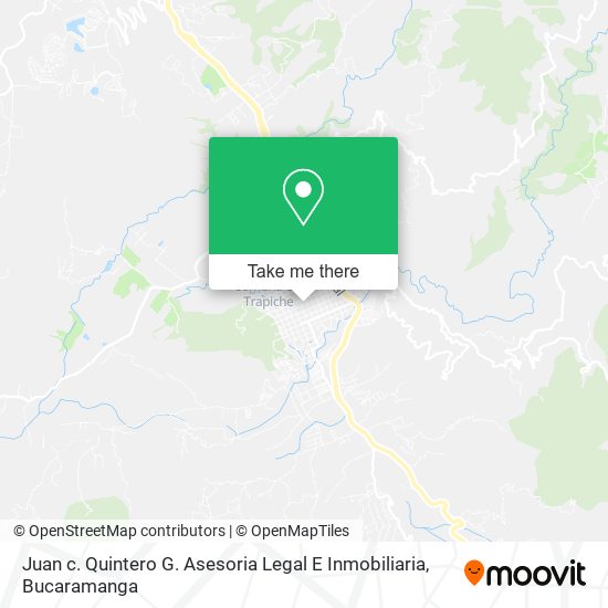Juan c. Quintero G. Asesoria Legal E Inmobiliaria map