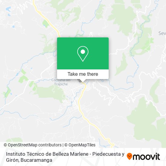 Instituto Técnico de Belleza Marlene - Piedecuesta y Girón map