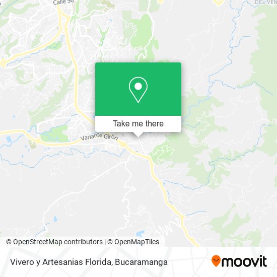 Vivero y Artesanias Florida map