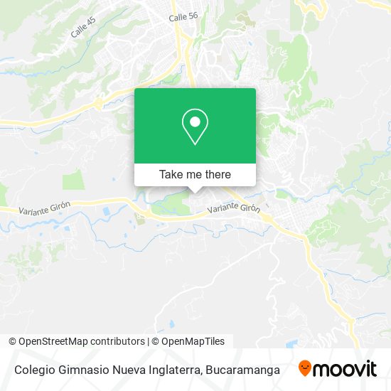 Colegio Gimnasio Nueva Inglaterra map