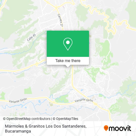 Mármoles & Granitos Los Dos Santanderes map