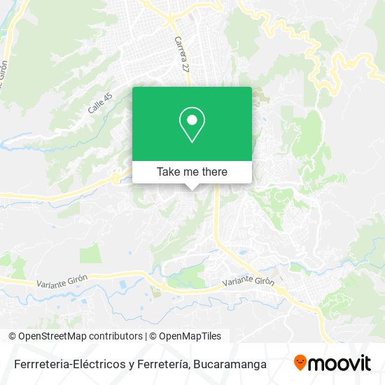 Ferrreteria-Eléctricos y Ferretería map