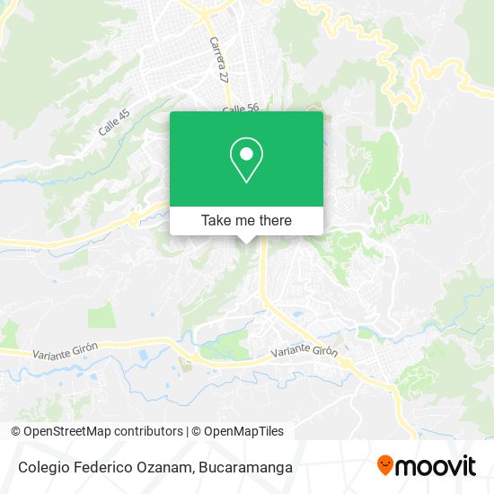 Colegio Federico Ozanam map