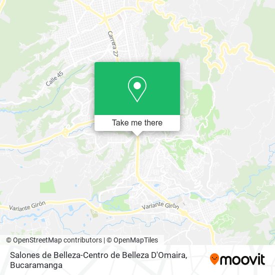 Mapa de Salones de Belleza-Centro de Belleza D'Omaira