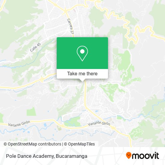 Pole Dance Academy map