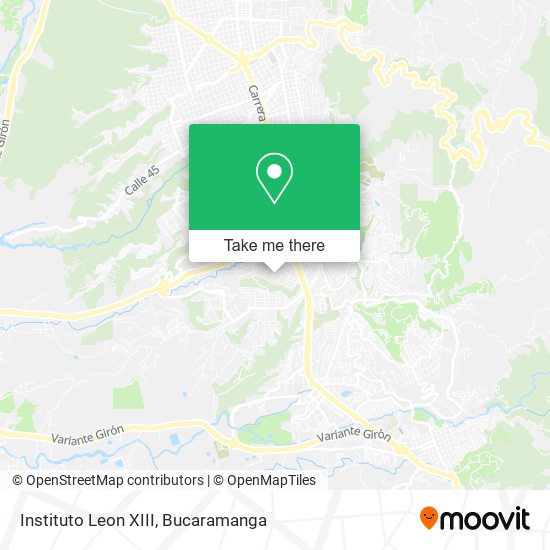 Instituto Leon XIII map
