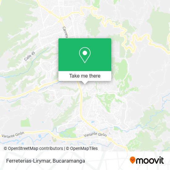 Ferreterias-Lirymar map