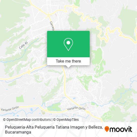 Peluqueria-Alta Peluquería Tatiana Imagen y Belleza map