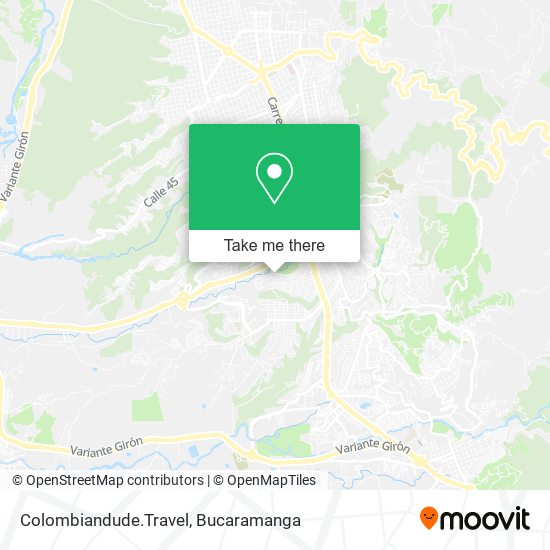 Colombiandude.Travel map