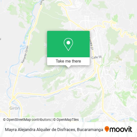 Mayra Alejandra Alquiler de Disfraces map