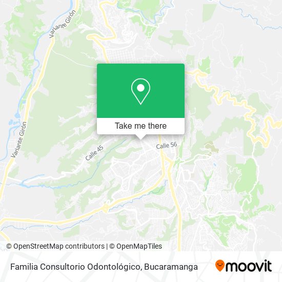 Mapa de Familia Consultorio Odontológico