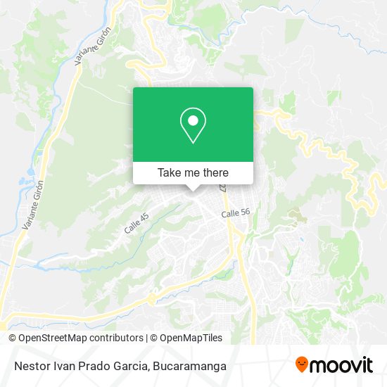Nestor Ivan Prado Garcia map