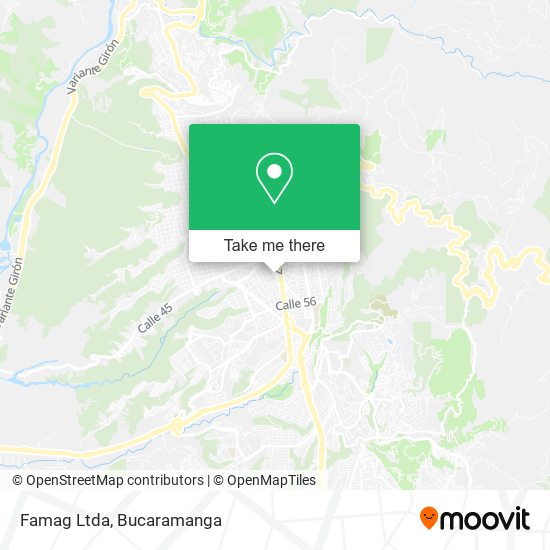 Famag Ltda map
