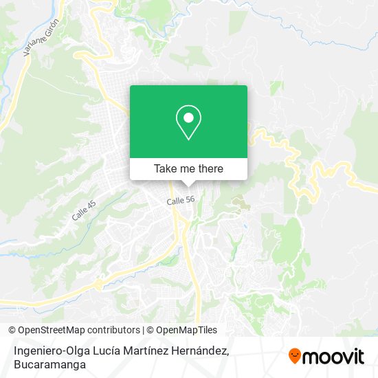 Ingeniero-Olga Lucía Martínez Hernández map