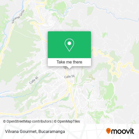 Mapa de Vilvana Gourmet