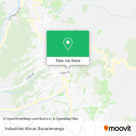 Industrias Alvcar map