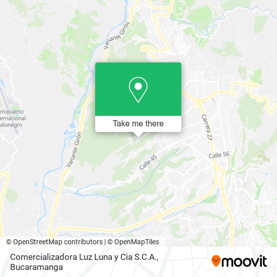 Comercializadora Luz Luna y Cia S.C.A. map
