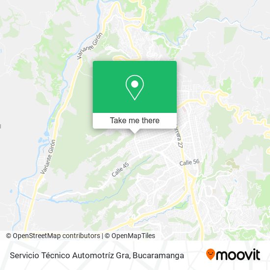 Servicio Técnico Automotríz Gra map