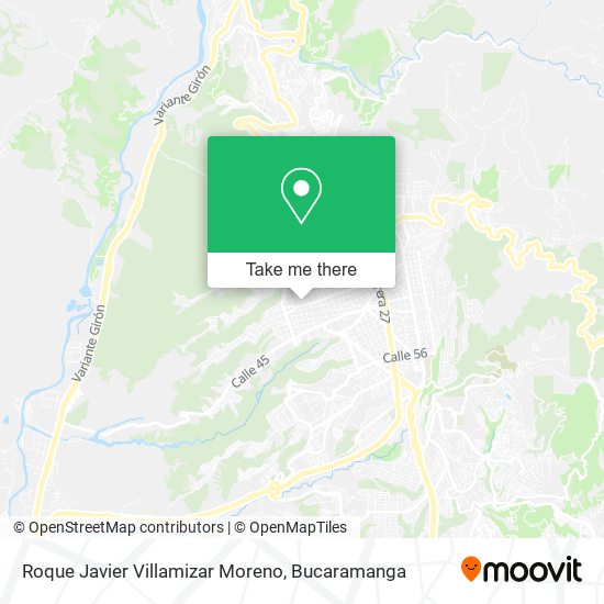 Mapa de Roque Javier Villamizar Moreno