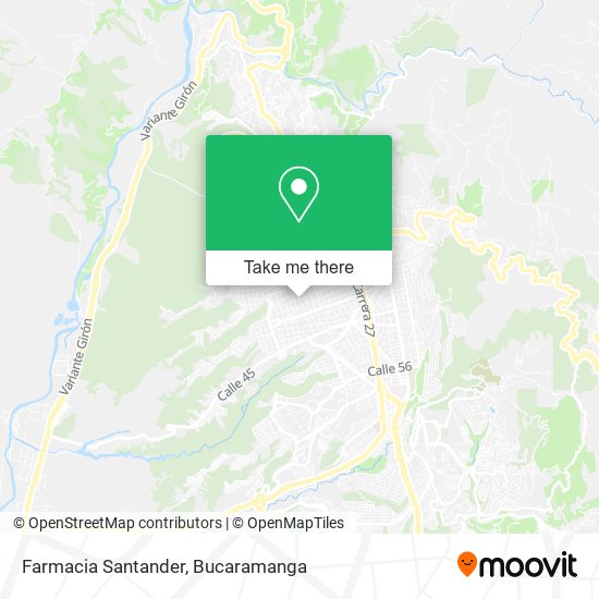 Mapa de Farmacia Santander
