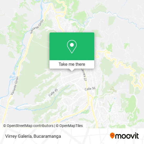 Virrey Galería map