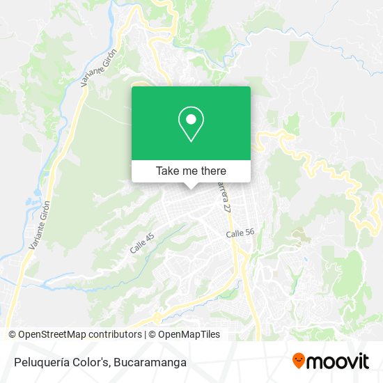 Peluquería Color's map