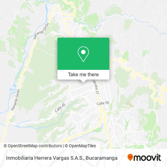 Mapa de Inmobiliaria Herrera Vargas S.A.S.