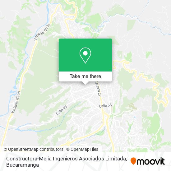Constructora-Mejia Ingenieros Asociados Limitada map