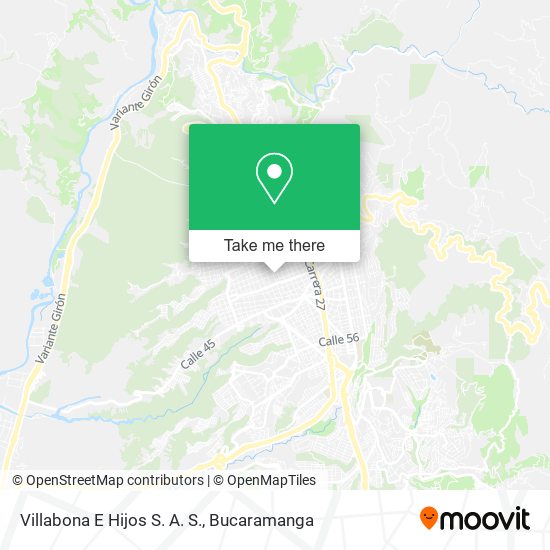 Villabona E Hijos S. A. S. map