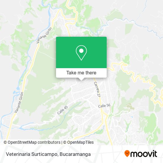 Veterinaria Surticampo map