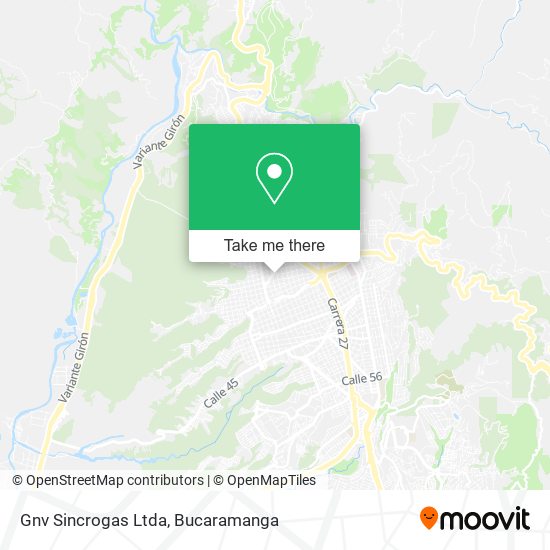 Gnv Sincrogas Ltda map