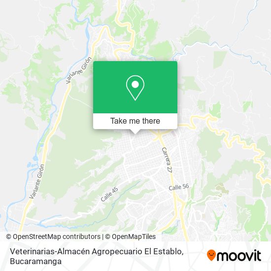 Veterinarias-Almacén Agropecuario El Establo map