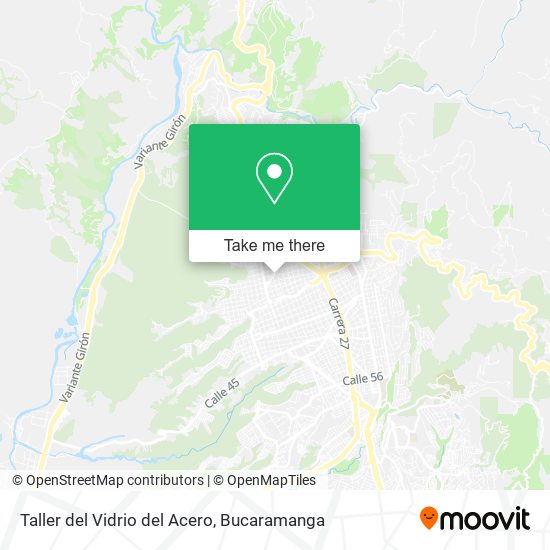 Taller del Vidrio del Acero map