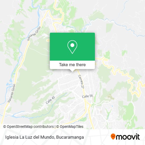 Iglesia La Luz del Mundo map