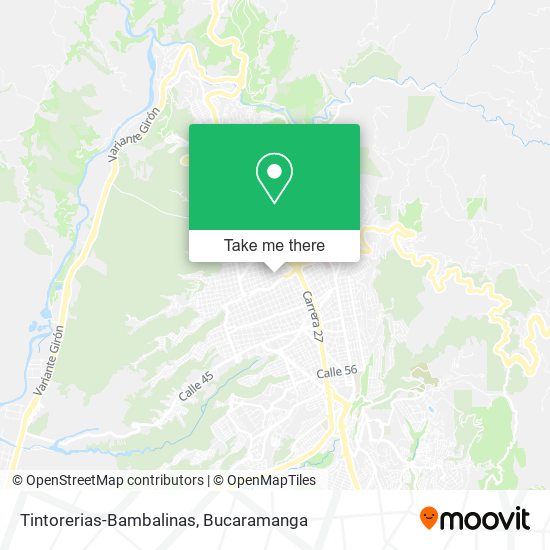 Tintorerias-Bambalinas map