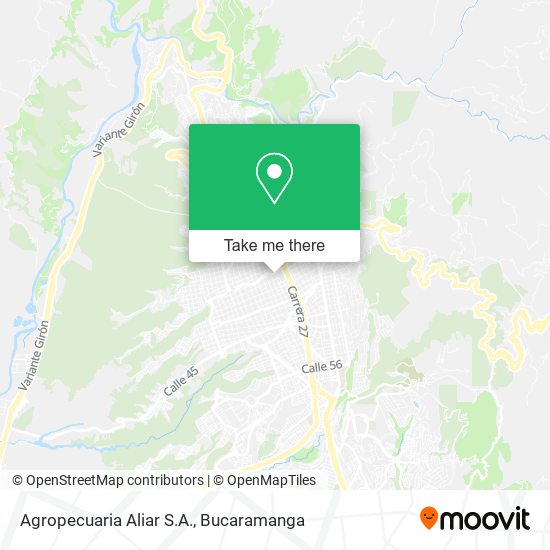 Mapa de Agropecuaria Aliar S.A.