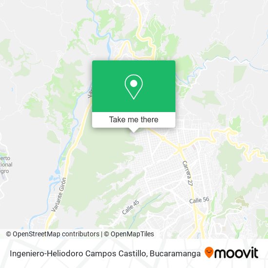 Ingeniero-Heliodoro Campos Castillo map